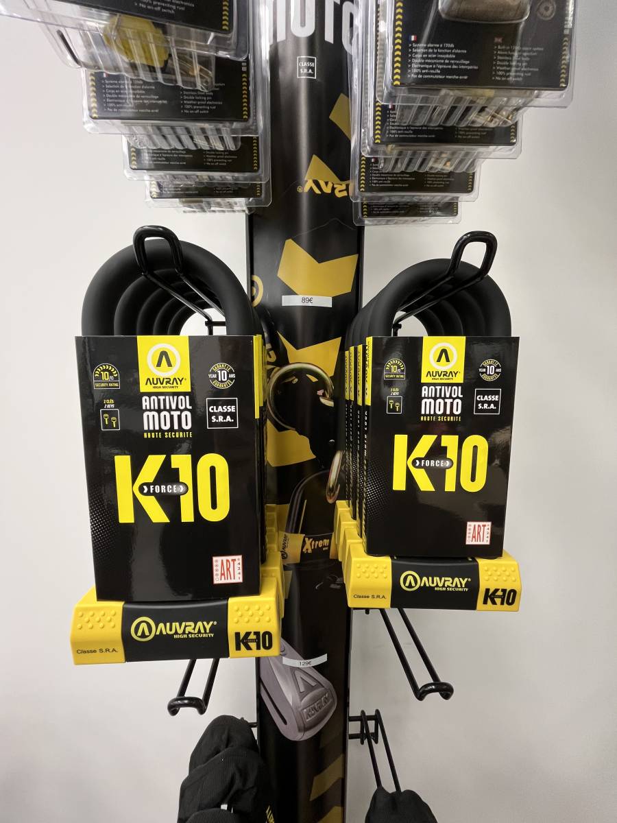 VENTE D'ANTIVOL SCOOTER ET MOTO HOMOLOGUE SRA A MARSEILLE