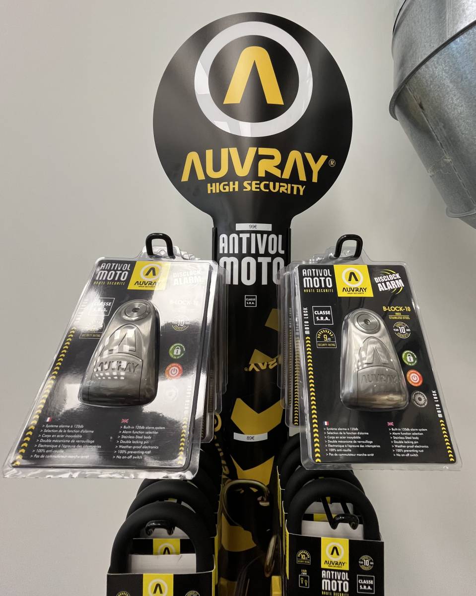 VENTE D'ANTIVOL SCOOTER ET MOTO HOMOLOGUE SRA A MARSEILLE