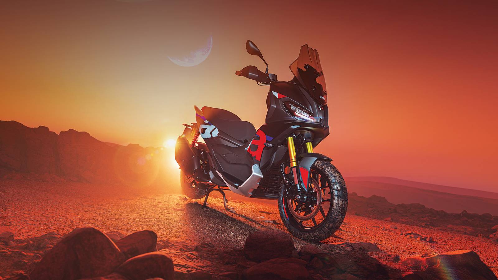 NOUVEAU SCOOTER APRILIA SR GT 400 HPE PAS CHER A MARSEILLE