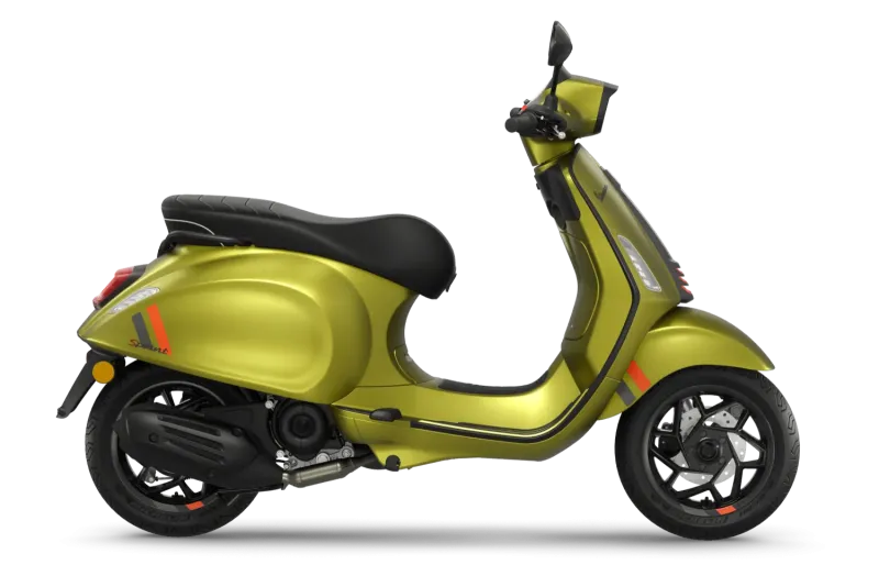 SCOOTER VESPA SPRINT S 125 VERT PROCHE DE CASSIS